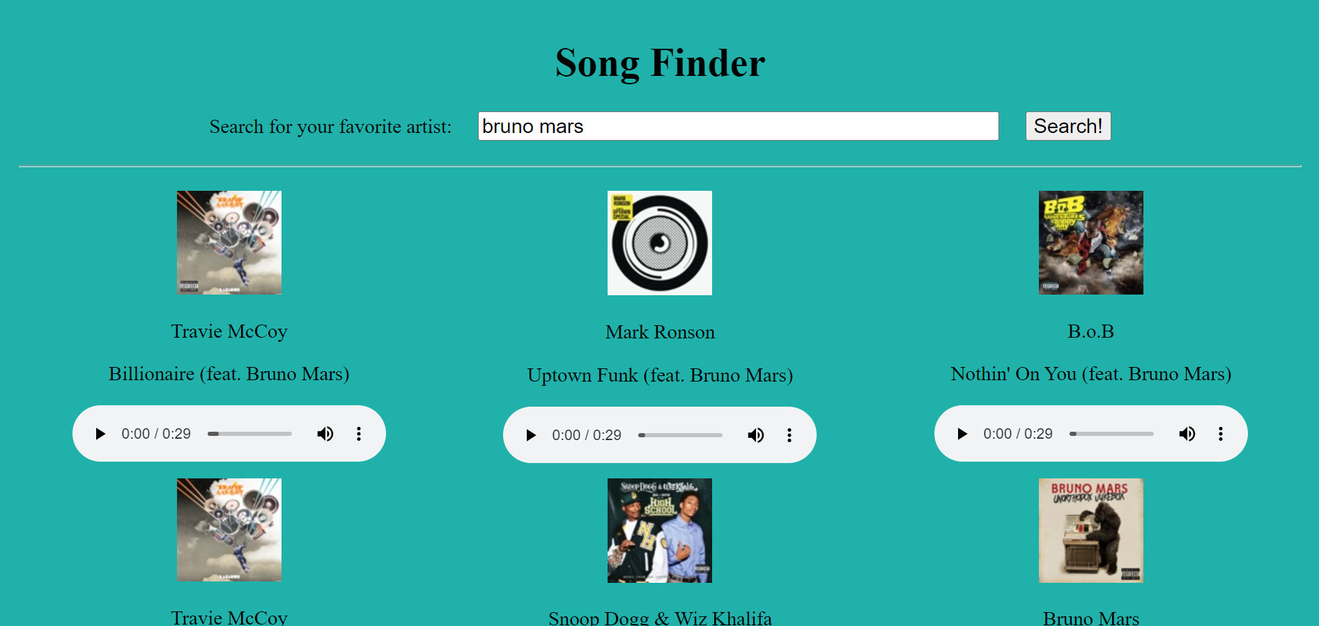 Image of song finder